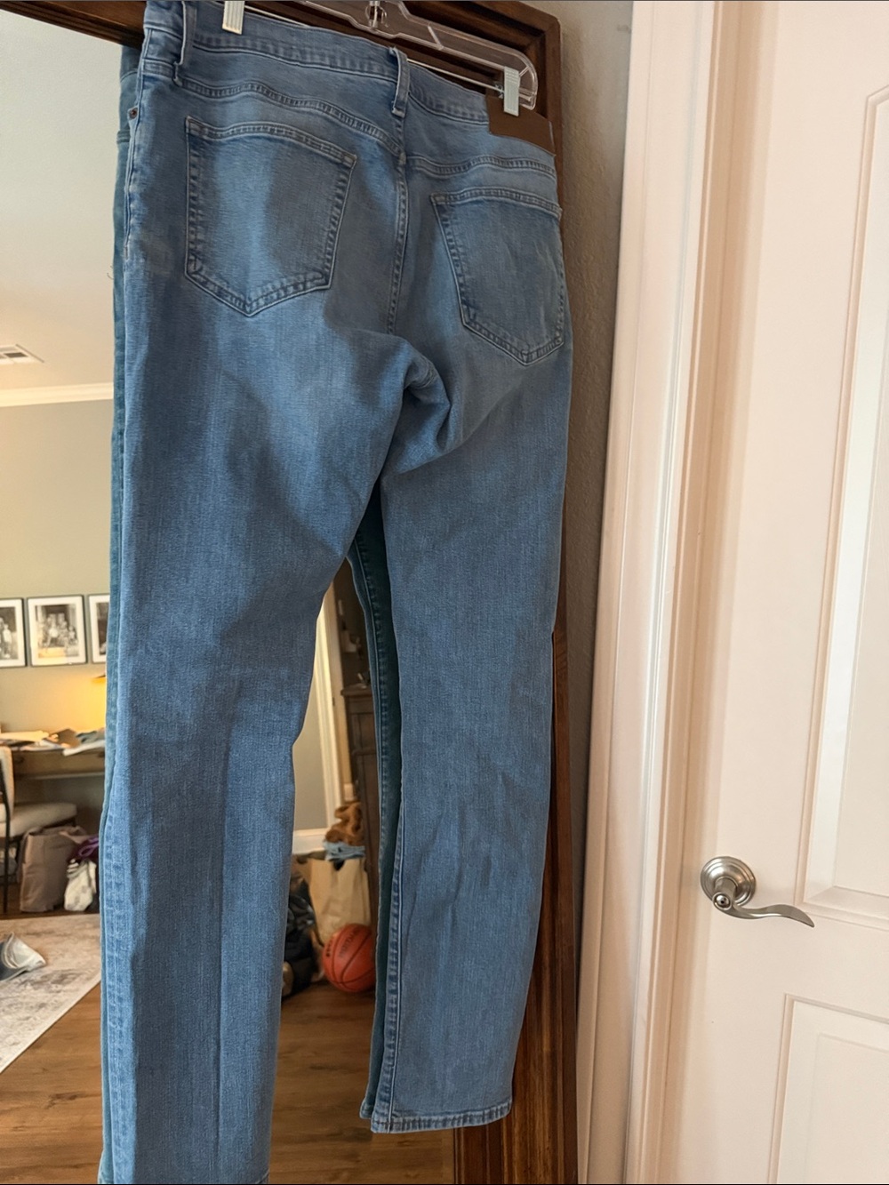 J. Crew Mercantile Flex Slim Jeans in Light Blue Denim - Picture 5 of 5